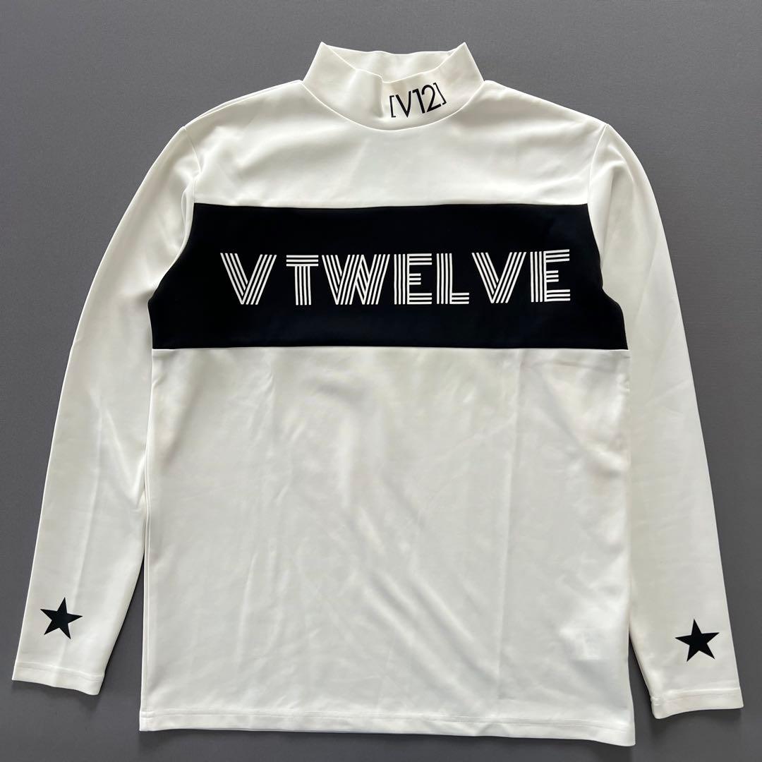 V12 ヴィトゥエルヴ セットアップ　スター　星　メンズ　ゴルフ　L 上下