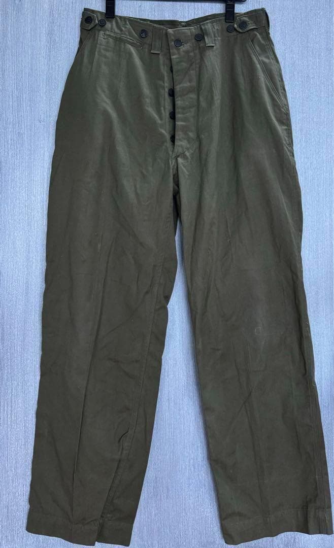 米軍 実物 M-43 フィールドトラウザー コットン