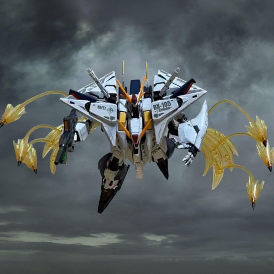 HGUCRX-105 クスィーガンダム完全塗装済 バーニアメタルパーツ変更済み