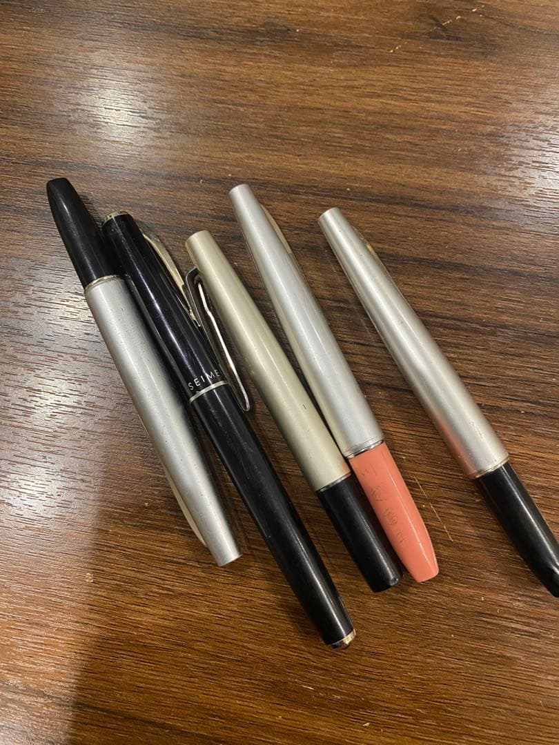 14K585ゴールド万年筆5本セット