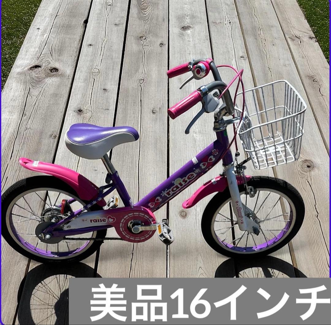 子供用自転車　アルバニー　raise 16インチ　引き取り希望