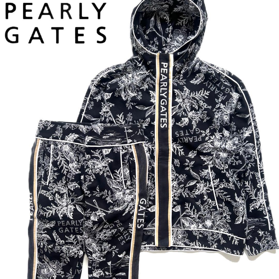 PEARLY GATES パーリーゲイツ　セットアップ　花柄　サーモライト