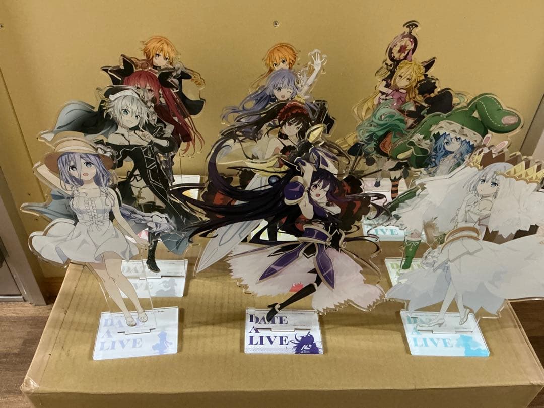 デート・ア・ライブ 特大アクリルスタンド 12個セット