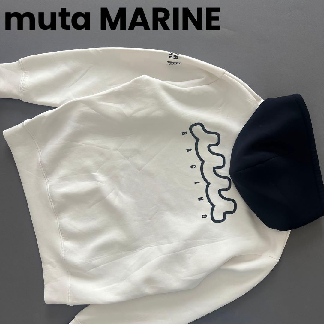 muta MARINE ムータマリン　ダンボールニット　パーカー　ゴルフ　メンズ