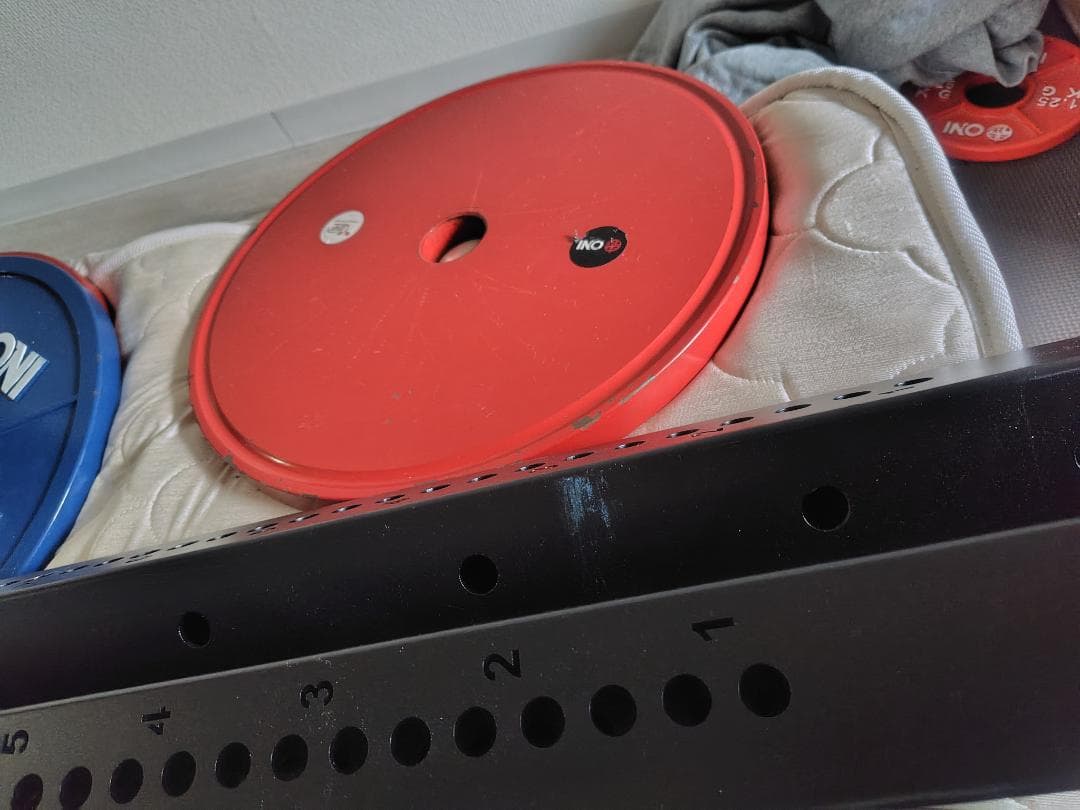 ONI　スクワットスタンド　シャフト　プレートセット　引き取り希望