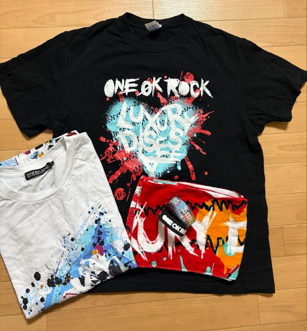 ONE OK ROCK LUXURY DISEASE Tシャツ ラババン タオル