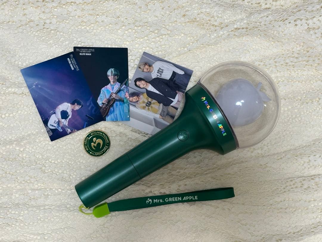 ミセス　ペンライト　Mrs.GREEN APPLE プチプチ包装