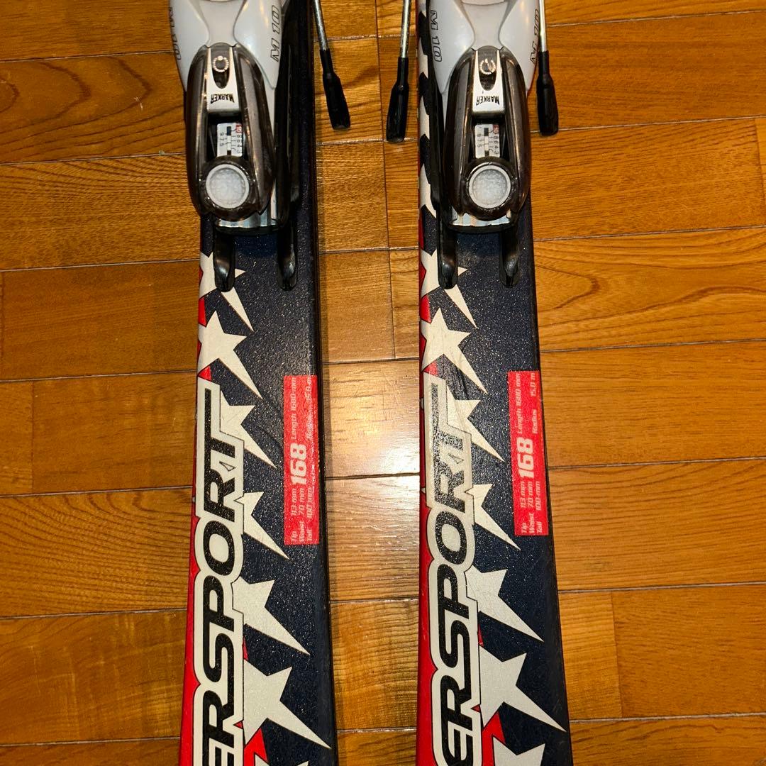 Völkl Supersport スキー板 セット168センチ大値下げ中！！！！