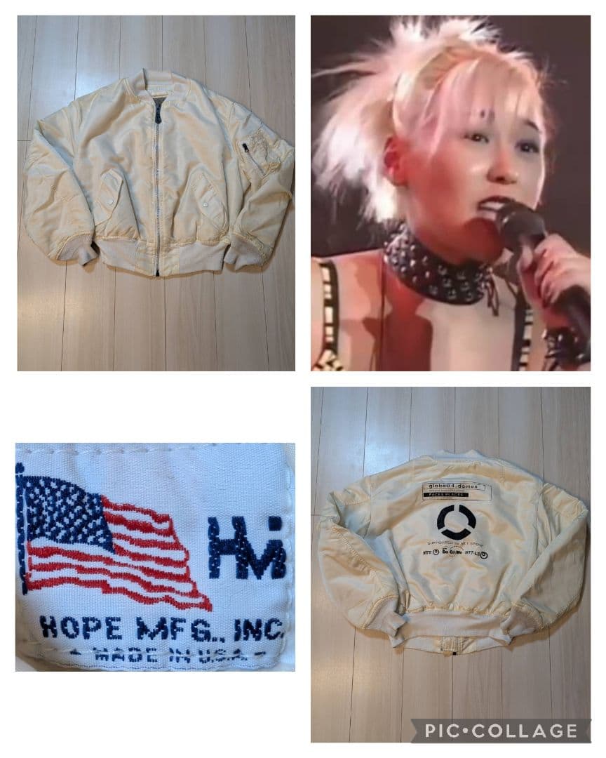 k*k様 非売品【激レア】globe@4_domes　スタッフジャンパー　MA-