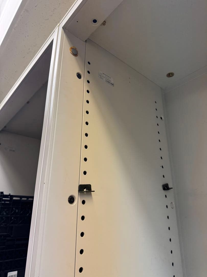 ③オカムラ　3段 キャビネット　幅800 奥行き450 高さ1200mm