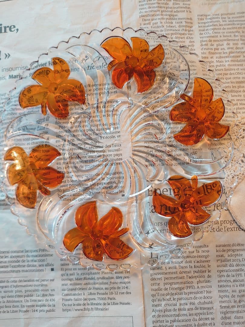 「売約済」1900s'アンティーク「Sant Louis 」デキャンタプレート付