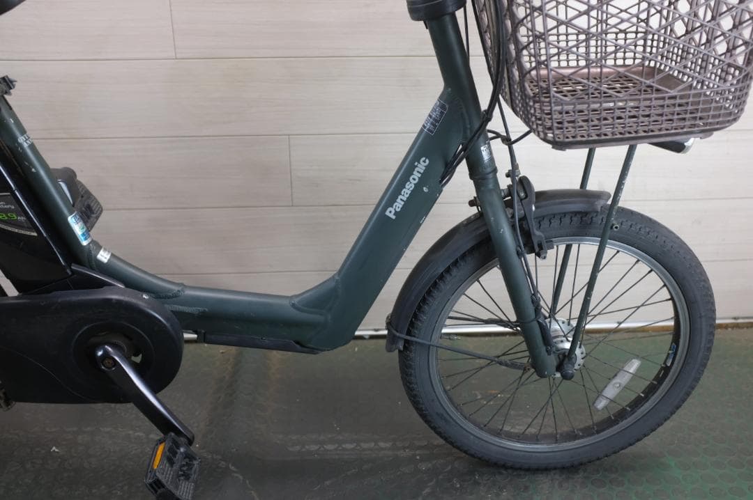 電動自転車 パナソニック　 20インチ 3段変速 8.9Ah　充電器有