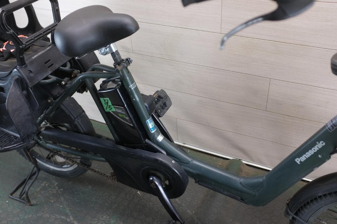 電動自転車 パナソニック　 20インチ 3段変速 8.9Ah　充電器有