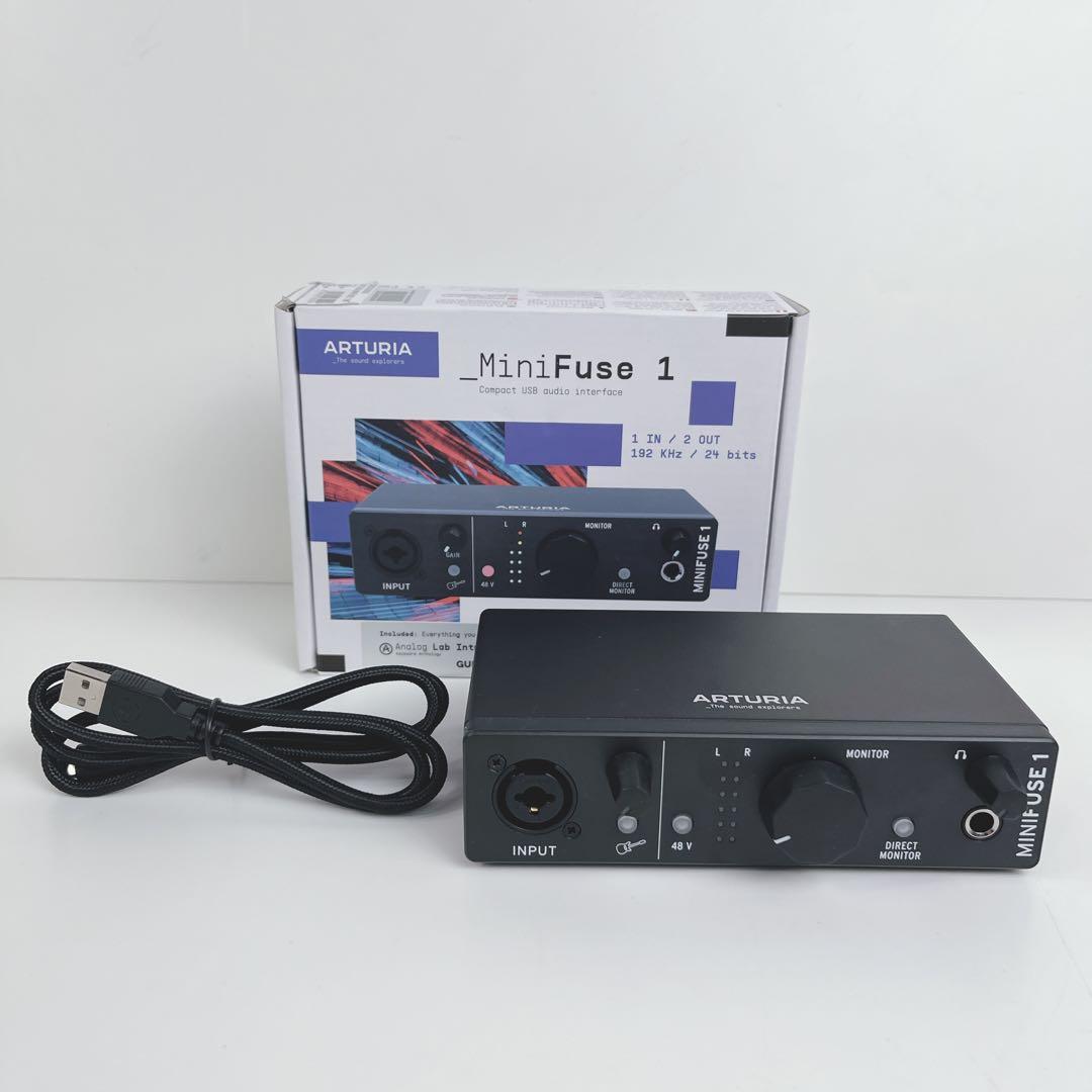 Arturia MiniFuse 1 ブラック