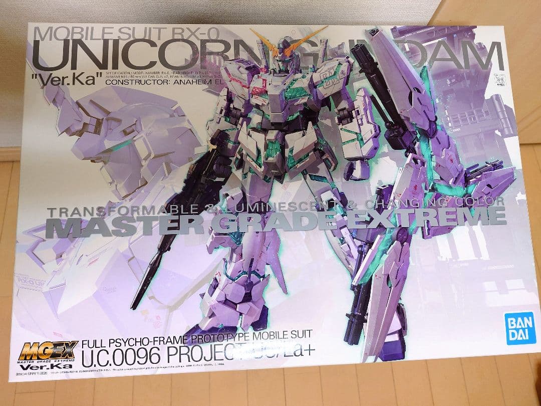 1/100 MGEX ユニコーンガンダム Ver.Ka