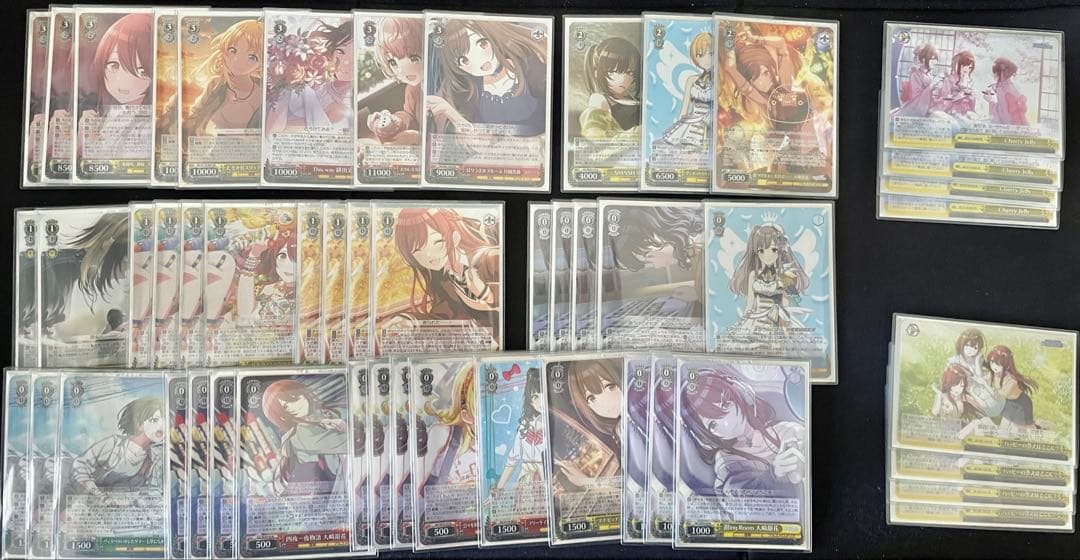 ヴァイスシュバルツ　アイドルマスター　シャイニーカラーズ　デッキ＋パーツ