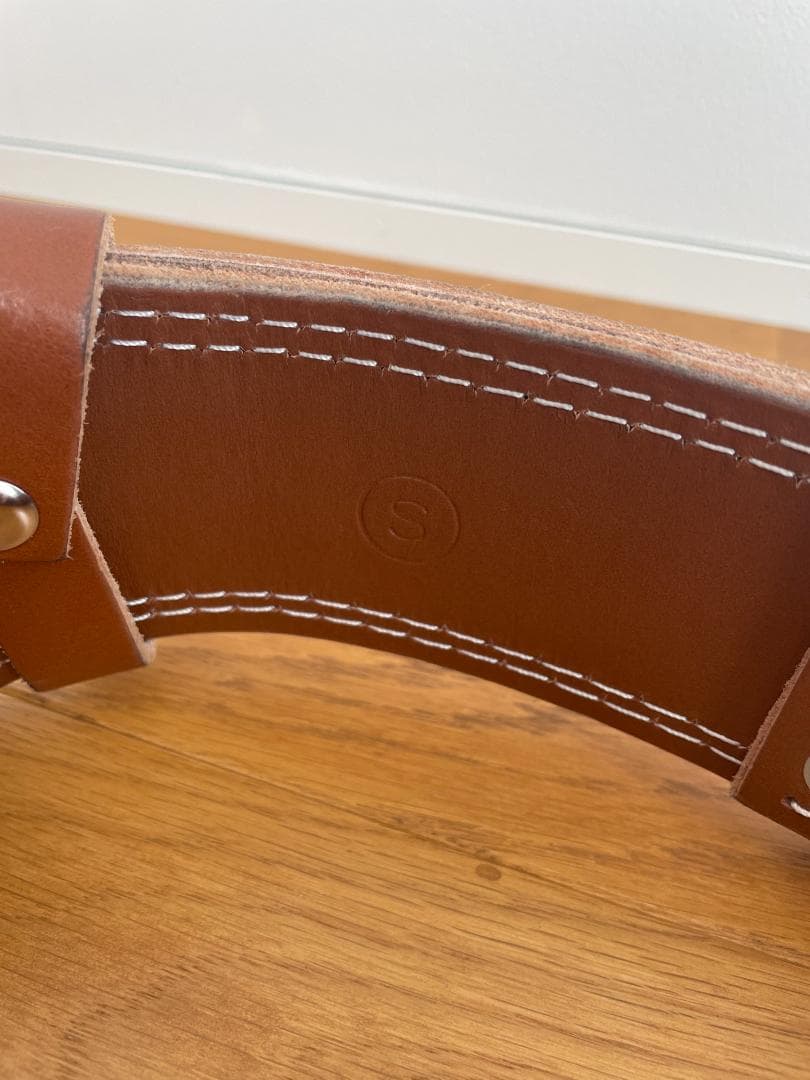 GOLD'S GYM ゴールドジム G3324プロレザーベルト Sサイズ