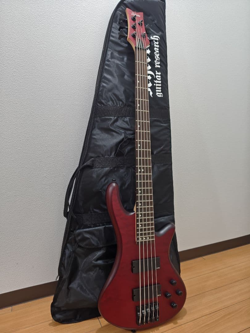 バン SCHECTER STILETTO CUSTOM-5 5弦ベース