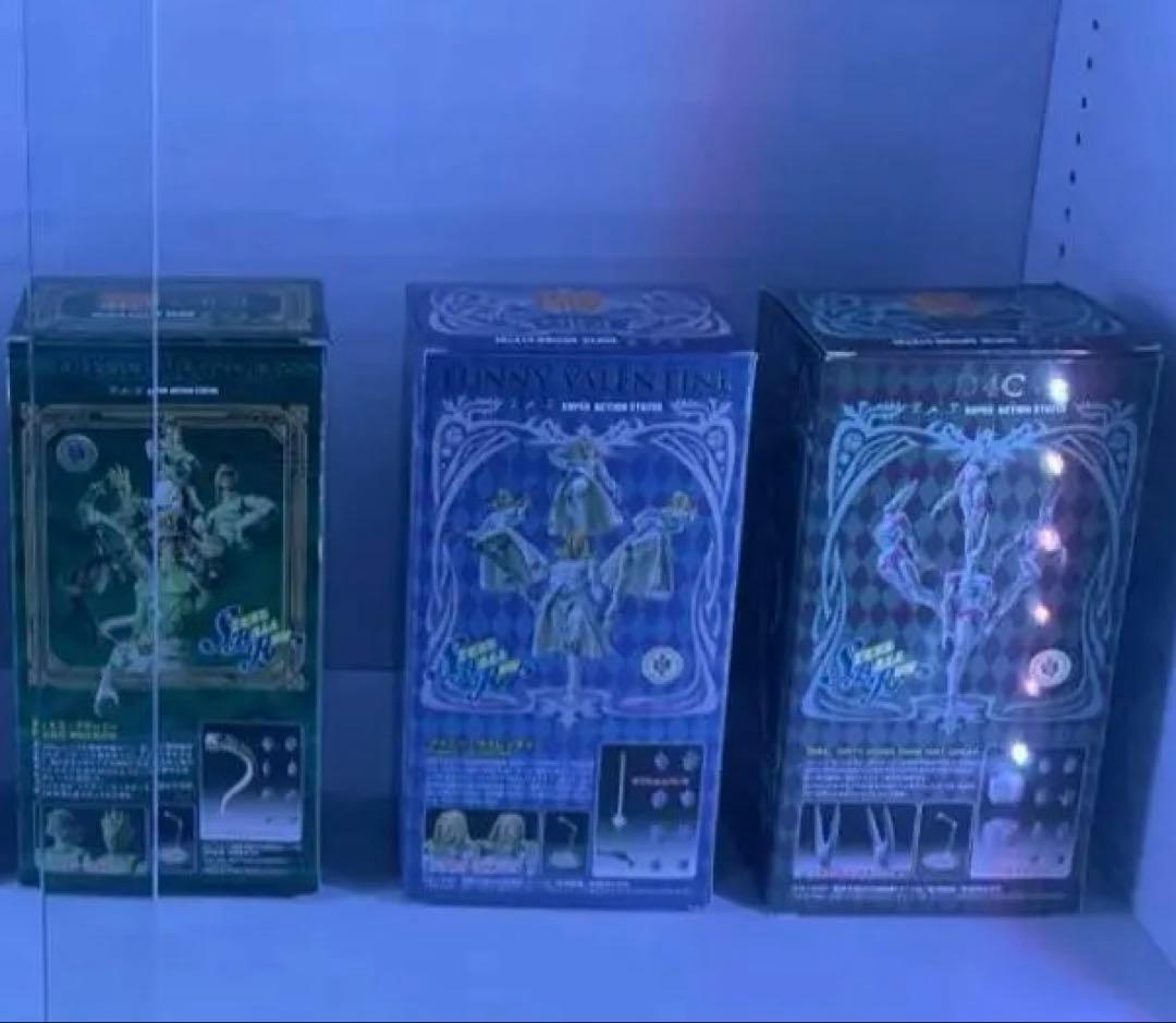 ジョジョの奇妙な冒険 超像可動 SBR 5種＋一番くじ ワーコレ 2種 セット