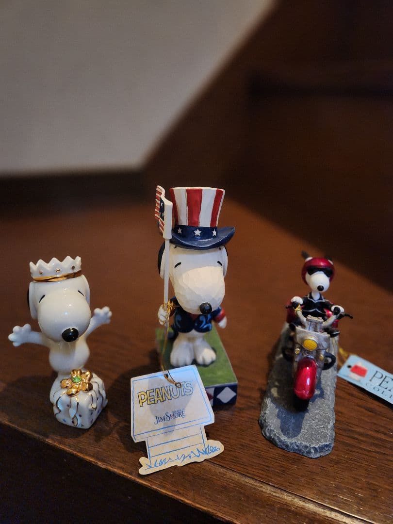 スヌーピー フィギュア 3体セット