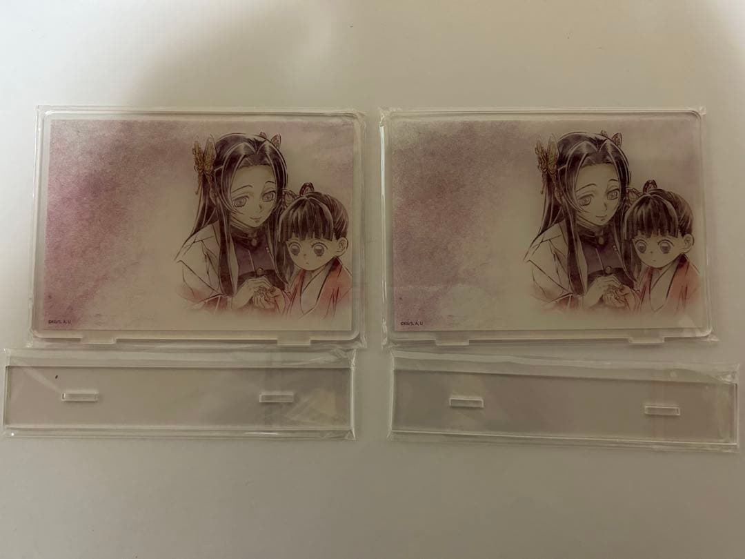 鬼滅の刃 カナヲ カナエ アクリルスタンド 柱合会議 蝶屋敷 アクリルメモ 2点