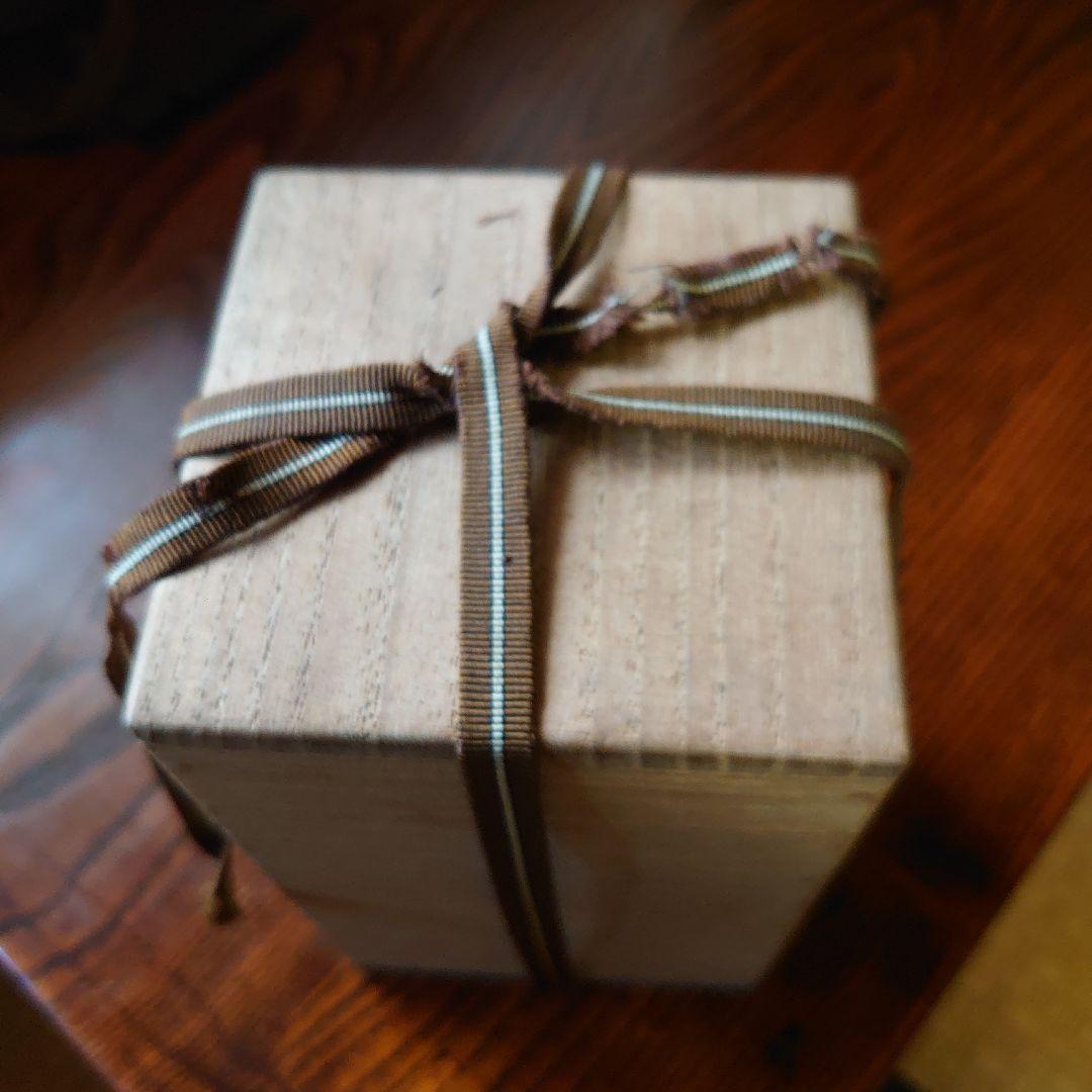 初代三浦竹泉 染付 倣古 煎茶碗 共箱