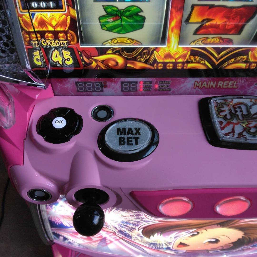 パチスロ 実機　スマスロ　押忍！番長4　ミサオパネル　家庭用改造済み　送料込み