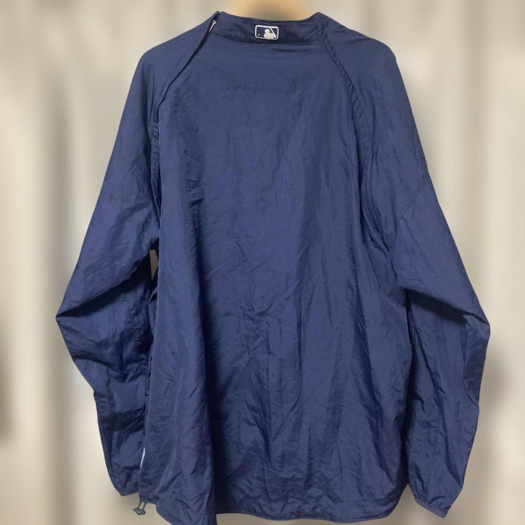 MLB デトロイト タイガース アノラック プルオーバージャケット ハーフジップ