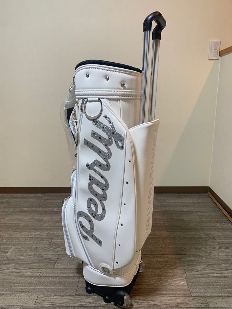 PEARLY GATES パーリーゲイツ　キャスター付キャディバッグ　未使用品