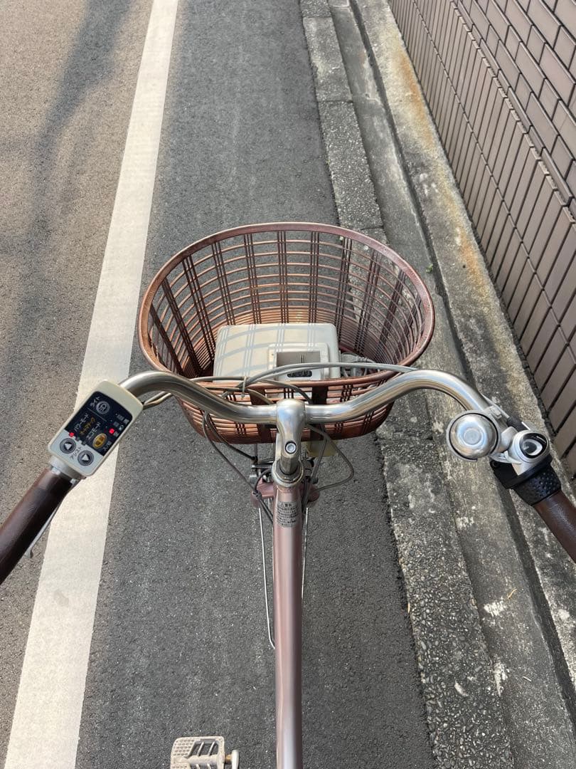 パナソニック電動アシスト自転車です。