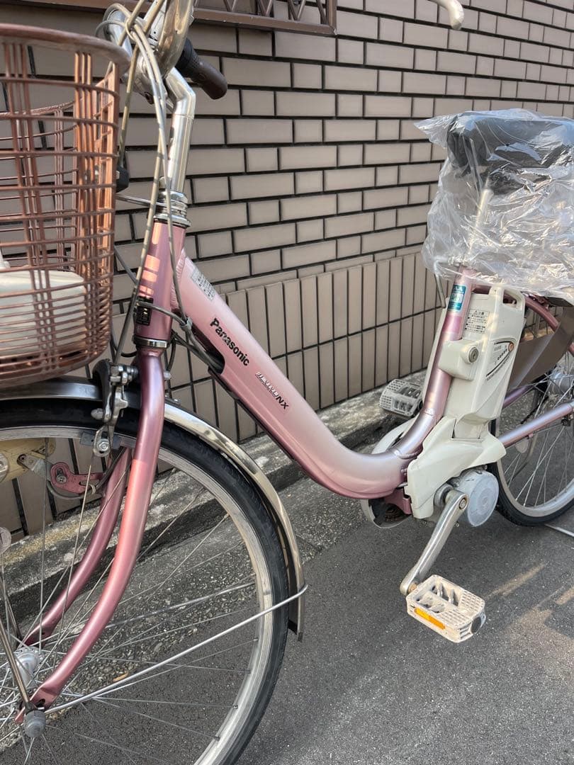 パナソニック電動アシスト自転車です。