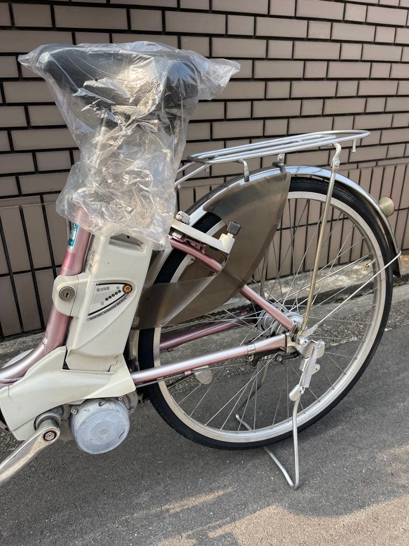 パナソニック電動アシスト自転車です。
