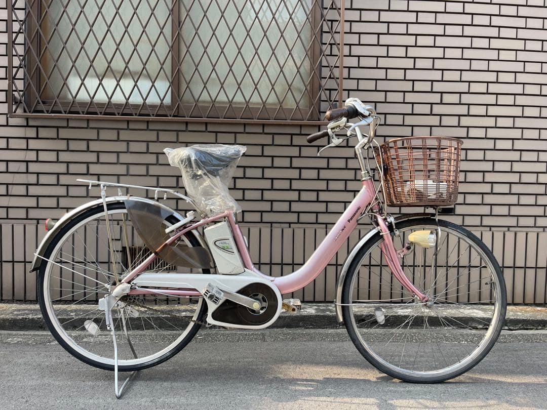 パナソニック電動アシスト自転車です。