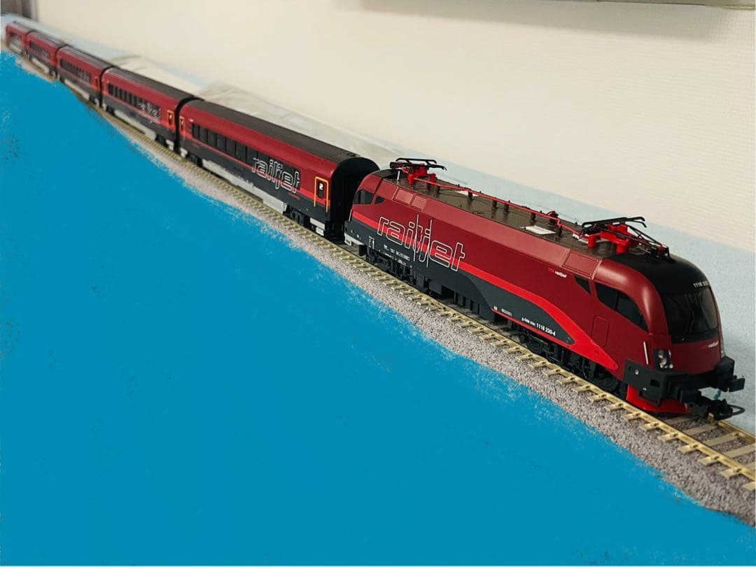 PIKO製 railjet スターターセット + 増結２両 HOゲージ