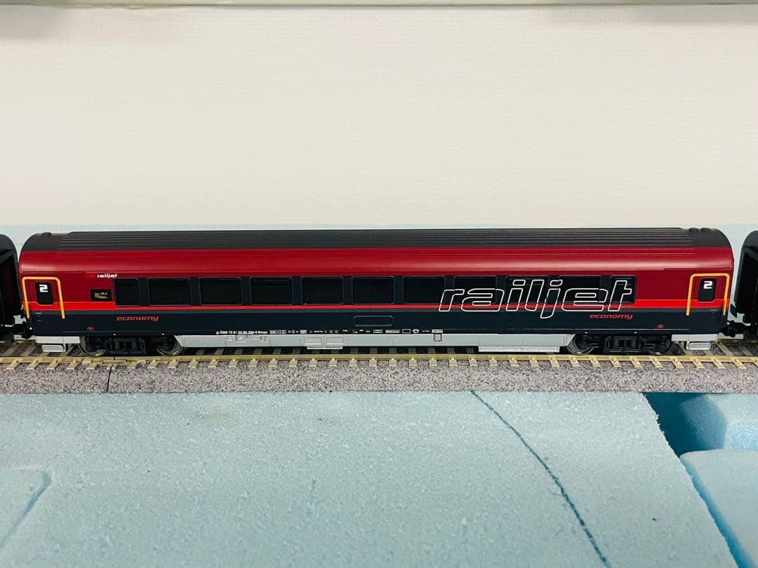 PIKO製 railjet スターターセット + 増結２両 HOゲージ