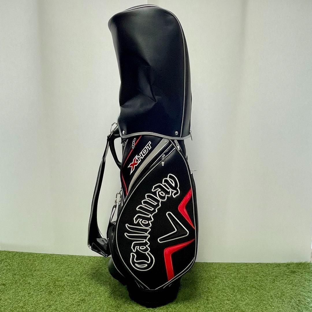 新品 キャロウェイ XHOT キャディバッグ 黒色 ブラック Callaway