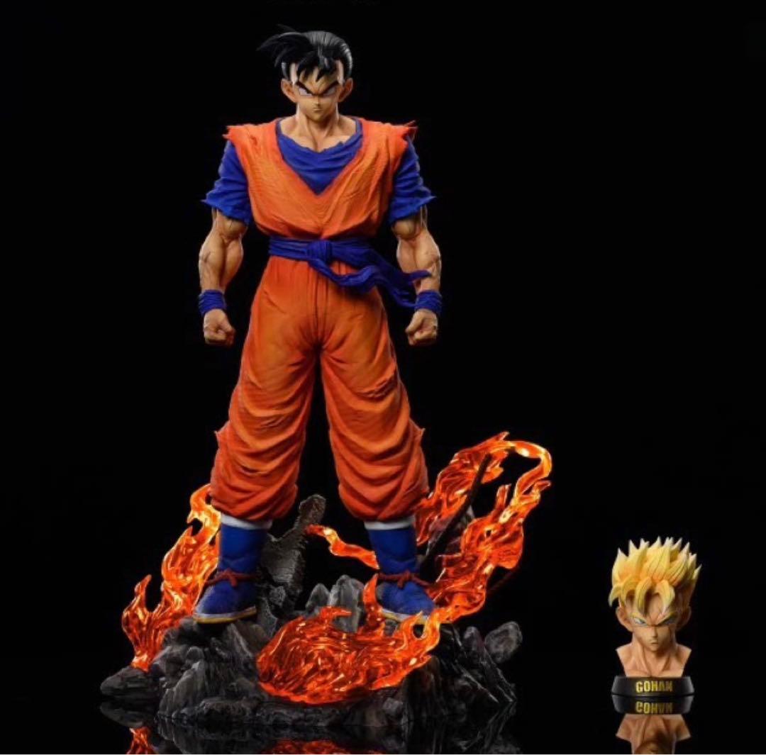 ドラゴンボール 1/4スケール 孫悟飯 フィギュア ガレージキット