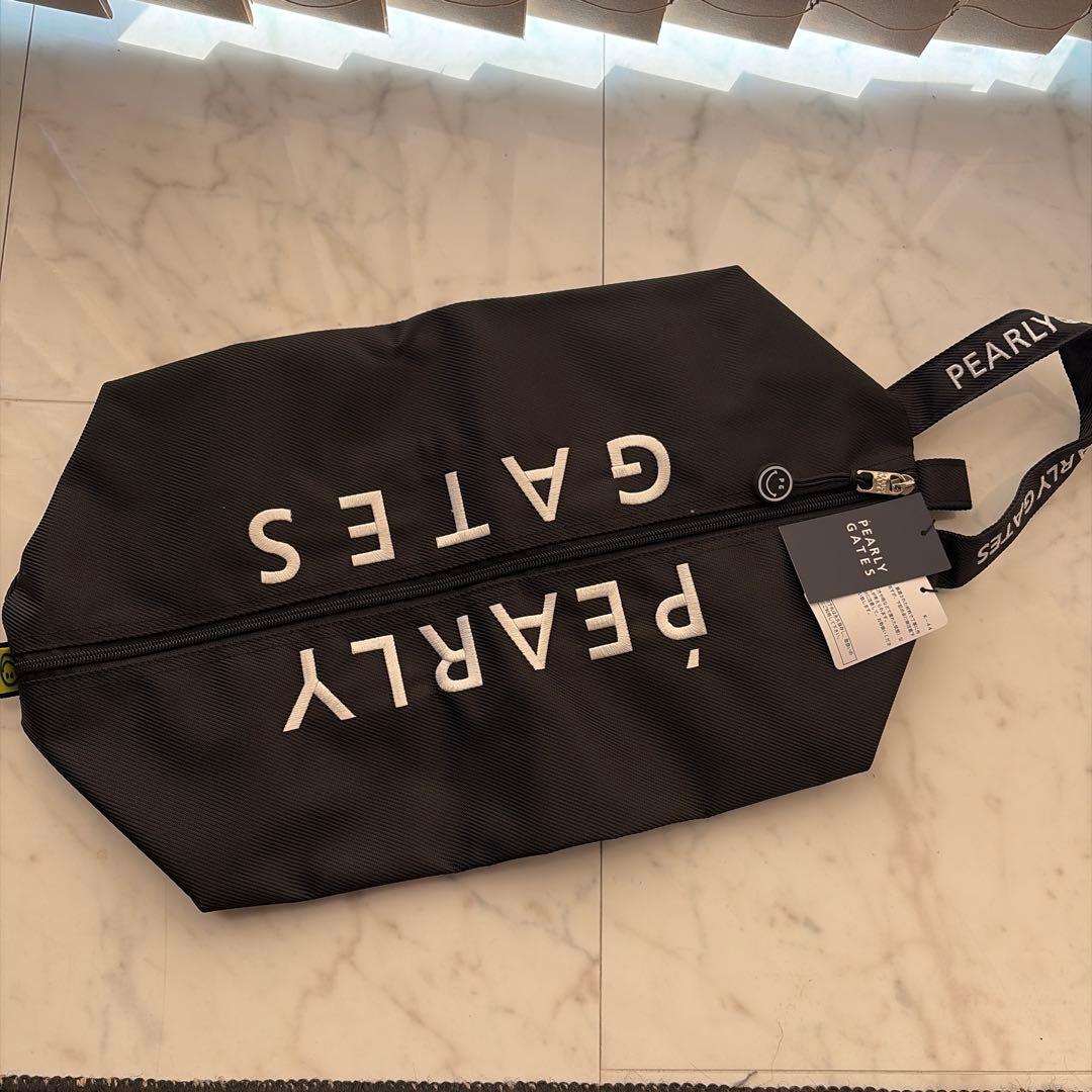 パーリーゲイツ❤︎シューズケース　ブラック