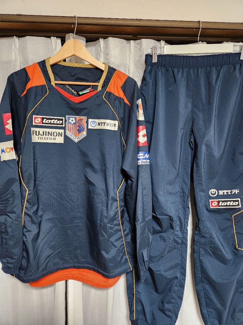 大宮アルディージャ　選手支給　ジャージ　上下　セットアップ