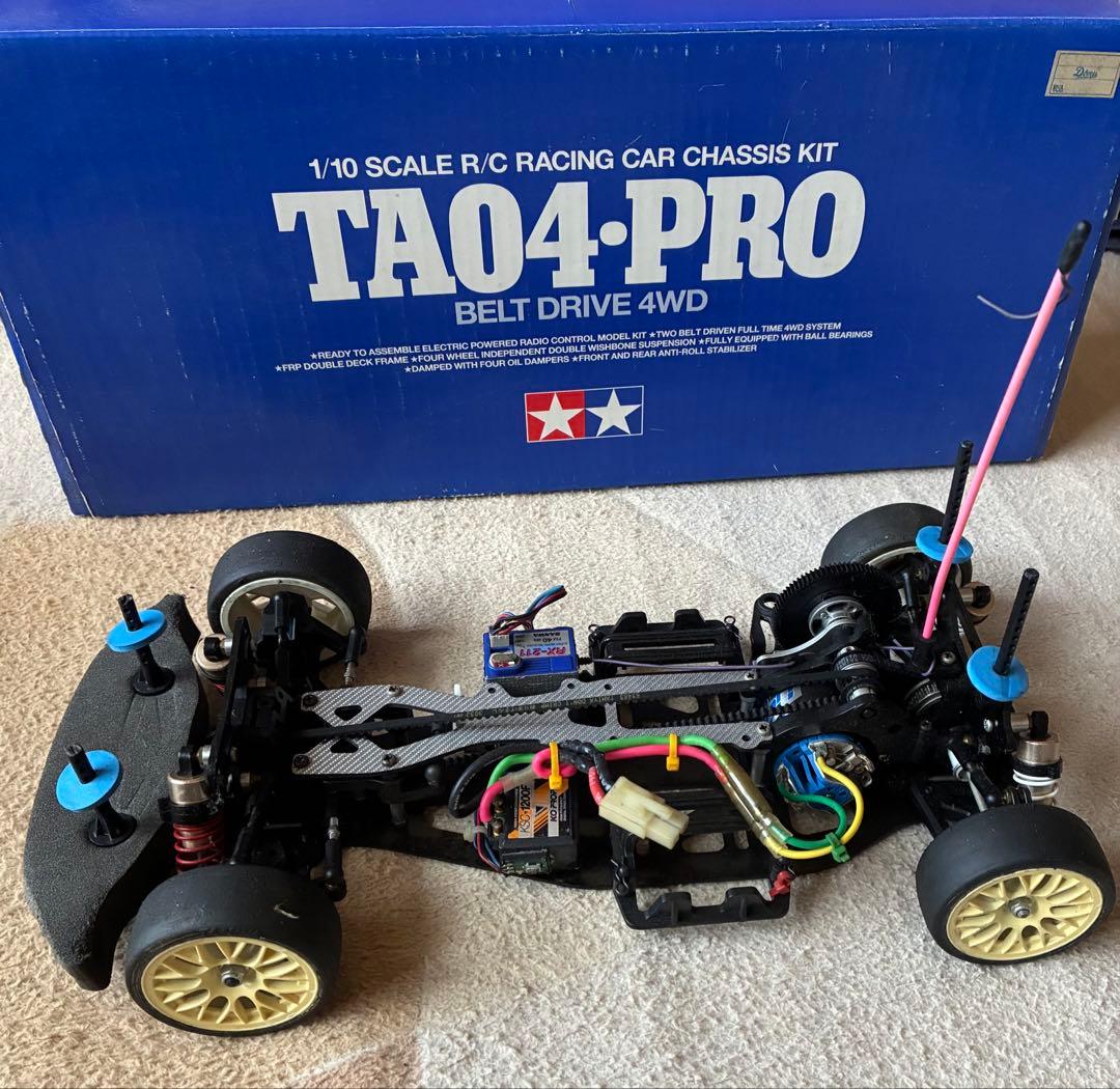 TA04-PRO ベルト駆動 4WD ラジコンカーシャーシキット