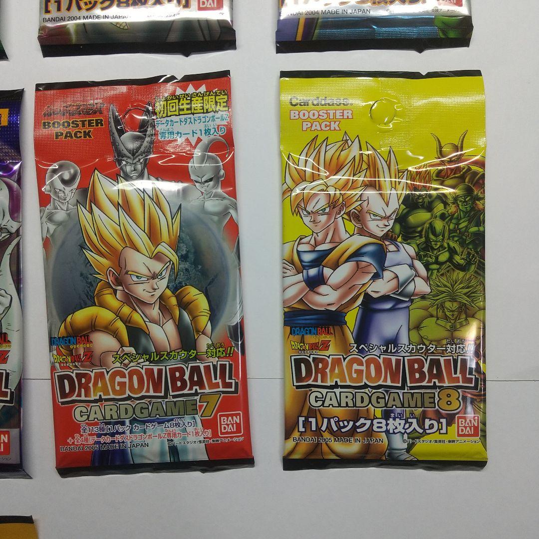 ドラゴンボールカードダス１～１０ 未開封１０パック メルカリ出品