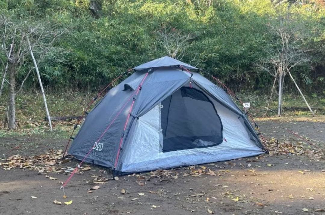 DOD ライダーズワンタッチテント　ライダース　キャンプ　ツーリング ソロ　2人