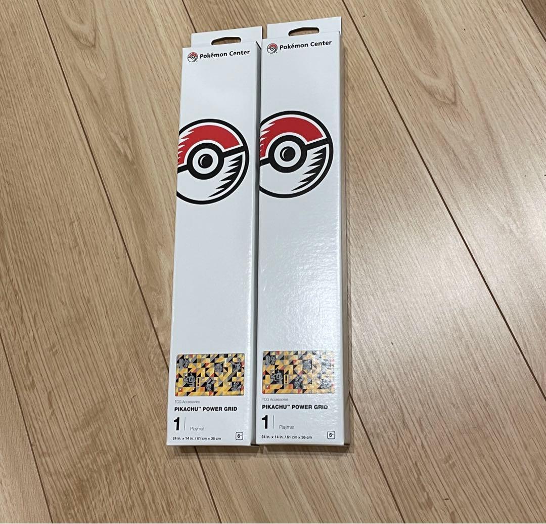 ポケモ2023 WCS 横浜 プレイマット ピカチュウ 2個セット