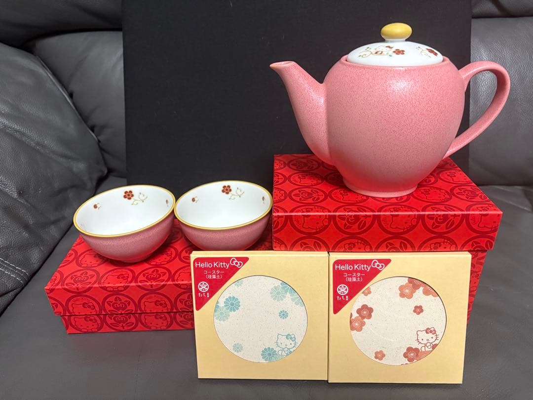 たち吉　ハローキティ ポッド　急須 セット