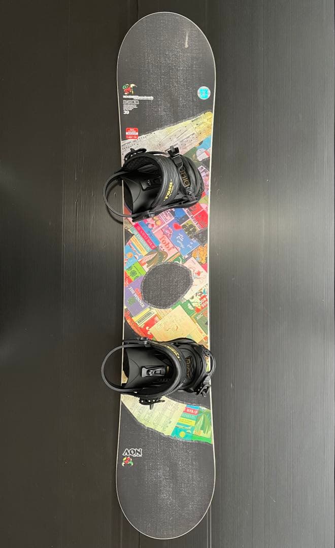NOVEMBER スノーボード2点セット UNIONビンディング