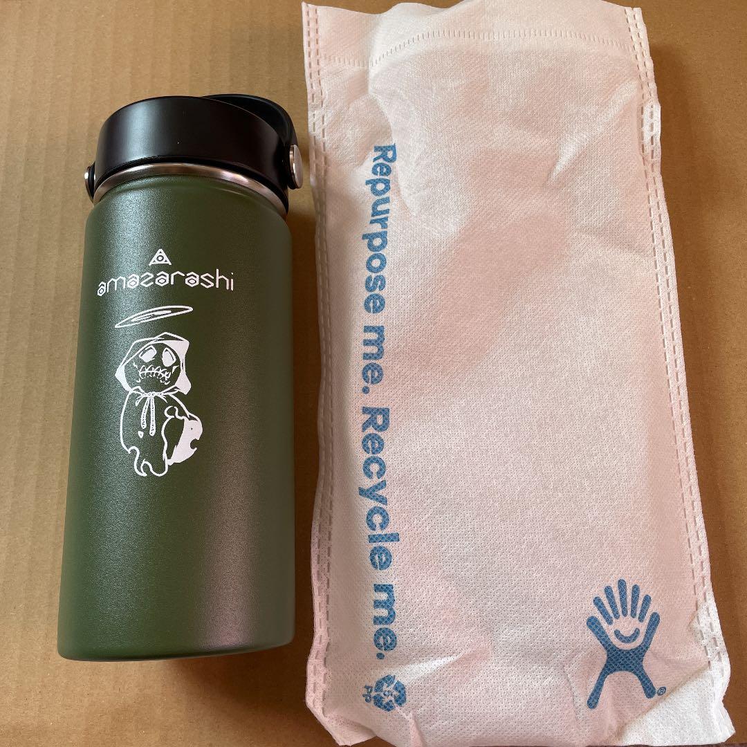 amazarashi × Hydro Flask  ステンレスボトル　グリーン