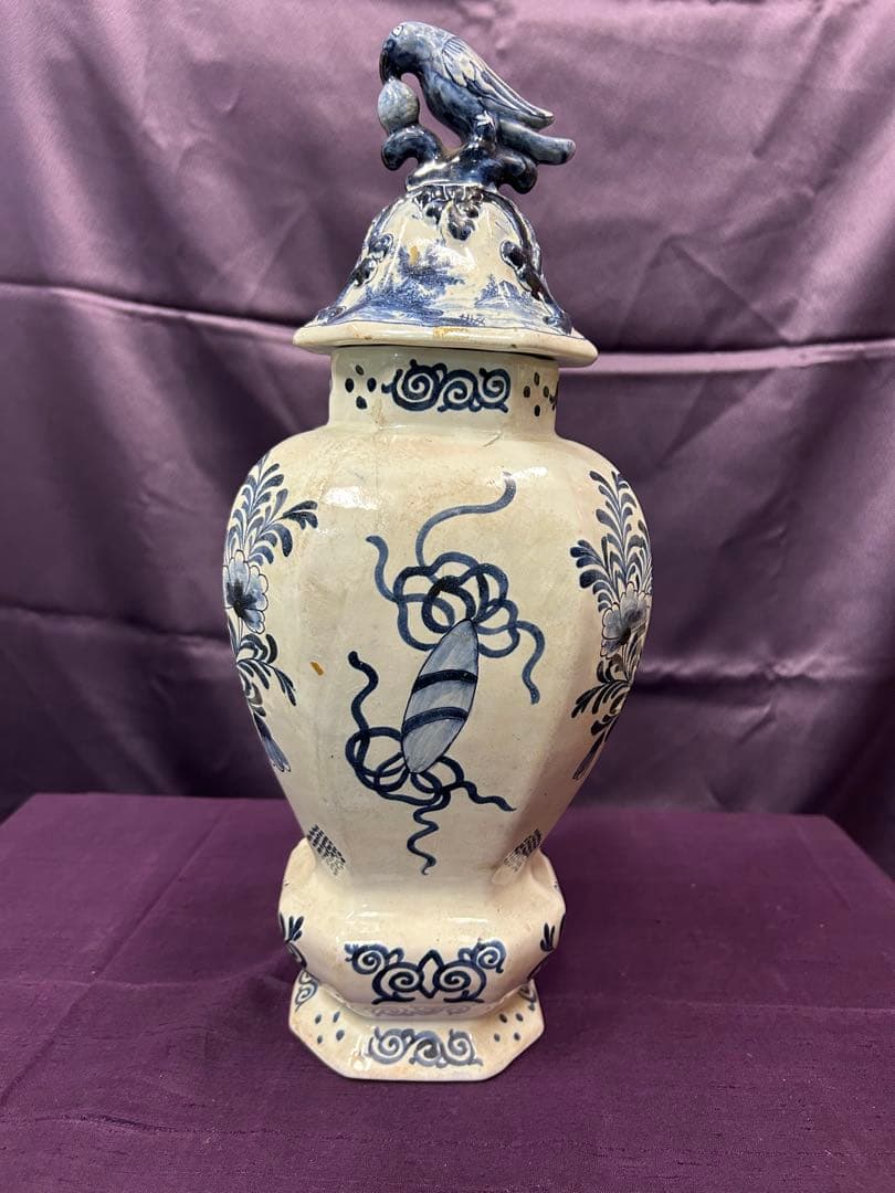 オランダで購入　デルフト焼