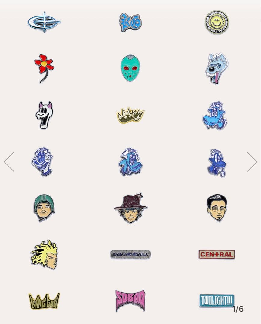 king gnu ピンバッジ22種コンプリートセット2026