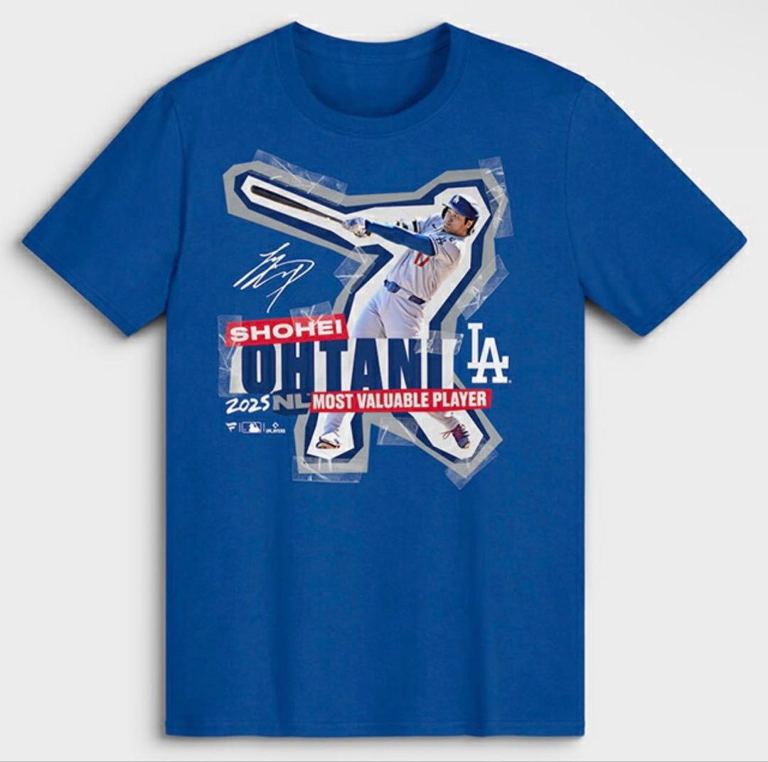 大谷翔平　2025 MVP記念Tシャツ