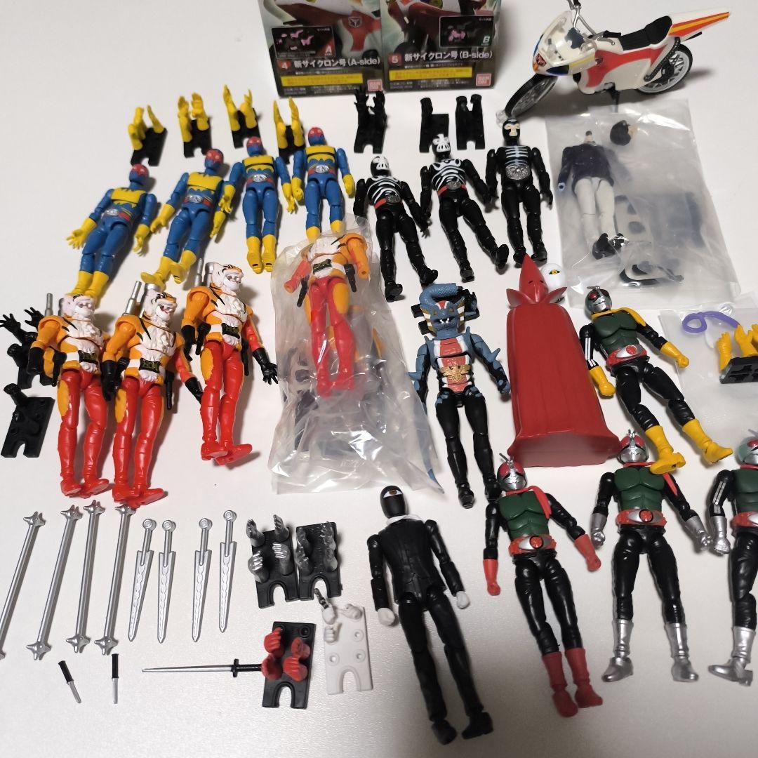 SHODO 仮面ライダー1号　サイクロン号　ショッカー　まとめ売り